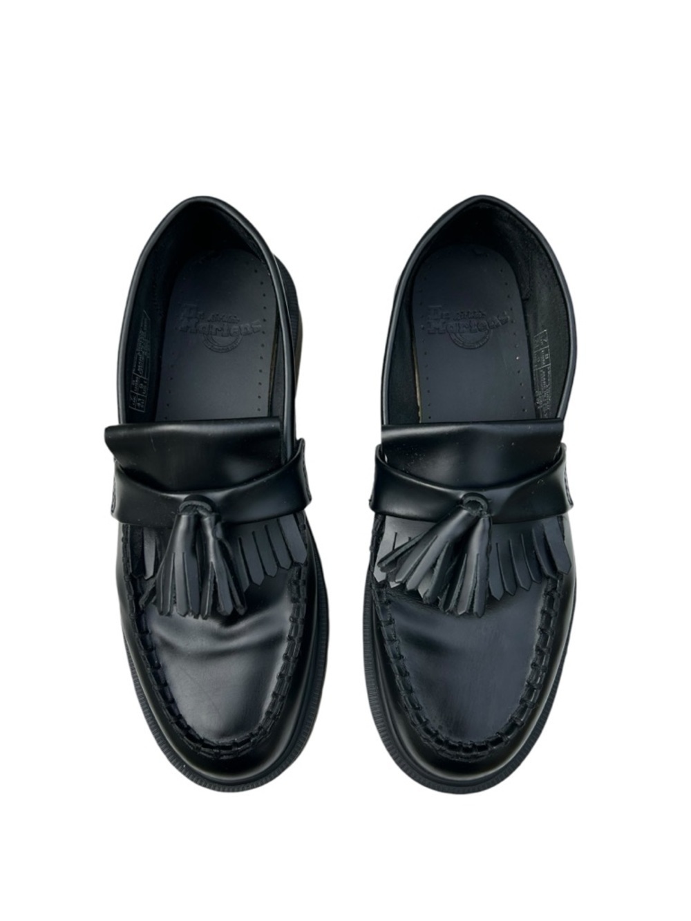 ADRIAN SMOOTH LEATHER TASSLE LOAFERS Size *9 Women’s/ 8 Men’s - Picture 2 of 8
